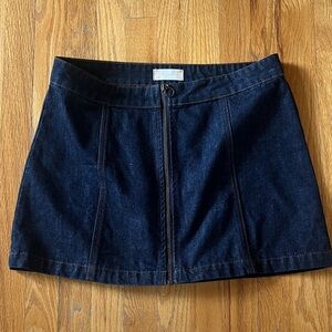 Altard State Denim Mini Skirt